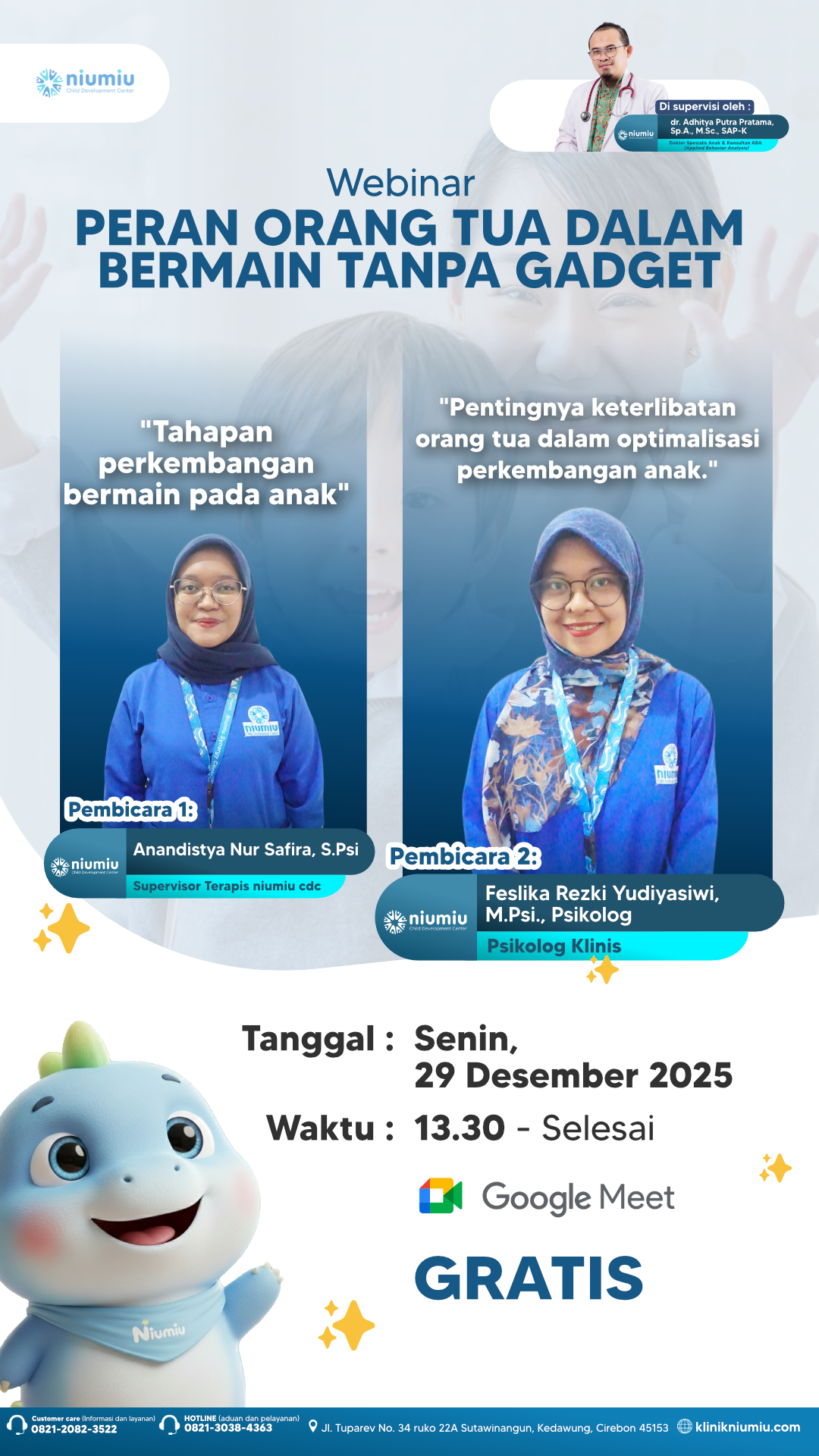 webinar peran orang tua dalam bermain tanpa gadget